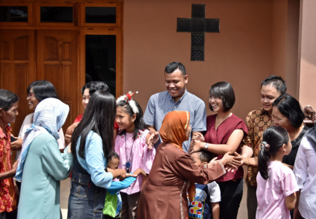 PESAN DAMAI KAMPUNG TOLERANSI LOSARI