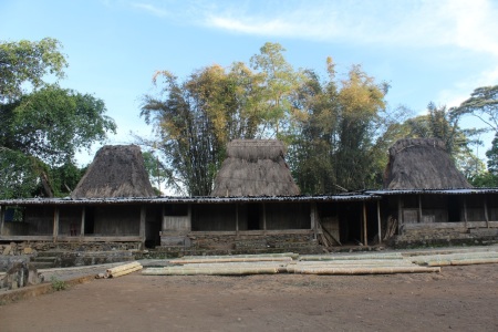 Rumah Adat (Sa'o) Kampung Wogo, Bajawa, Nusa Tenggara Timur