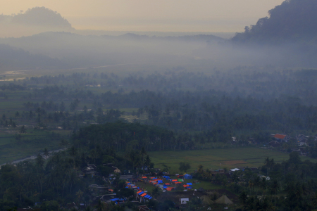 pagi di desa pramuka