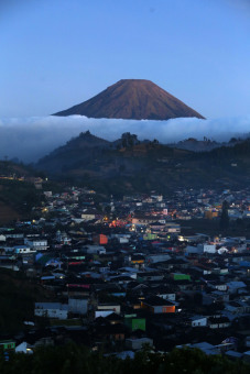 Senja di Dataran Tinggi Dieng