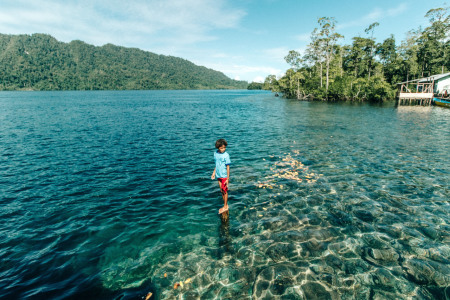 Sore di Teluk Mayalibit