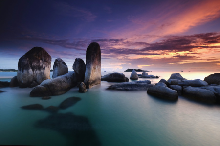 Senja Di Batu Berlayar Belitung