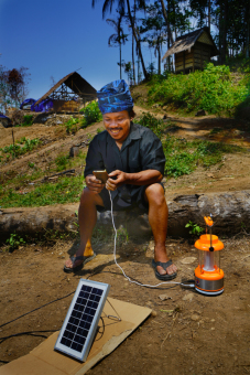 Mangpaat teknologi di kampung Baduy Luar