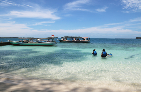 Kepulauan Seribu Jakarta "Pulau Perak" termasuk 10 destinasi wisata Bali baru.