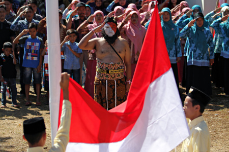 Upacara 17 Agustus Dusun Bedis