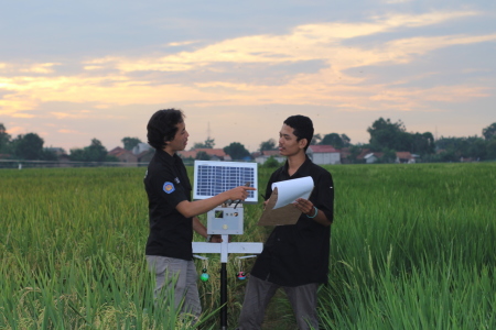Foto Penelitian Alat Detector and Bird Repellent (DBR) #IndonesiaBicaraBaik #KitaSATUIndonesia