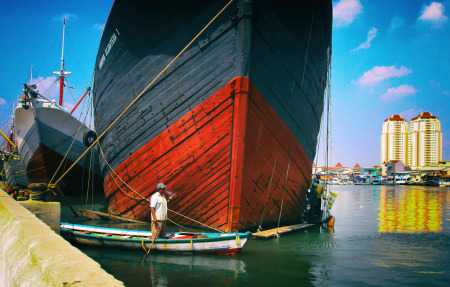 Aktivitas Sore di Pelabuhan Sunda Kelapa
