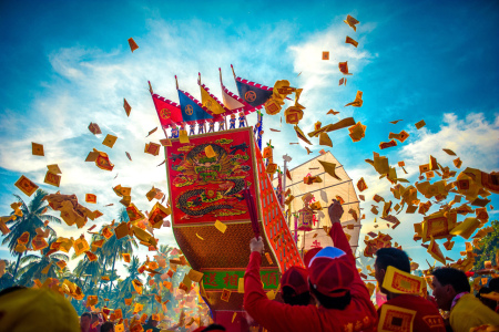 Bakar Tongkang Festival
