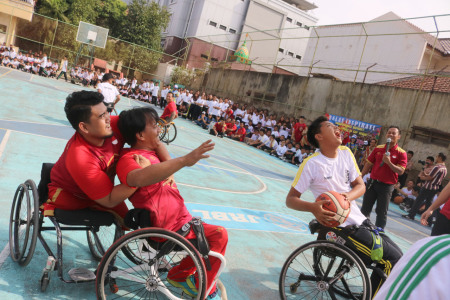 Berjuang bersama Atlet Disabilitas