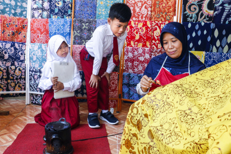 Mengenal Batik Cibuluh, Batik Khas Bogor