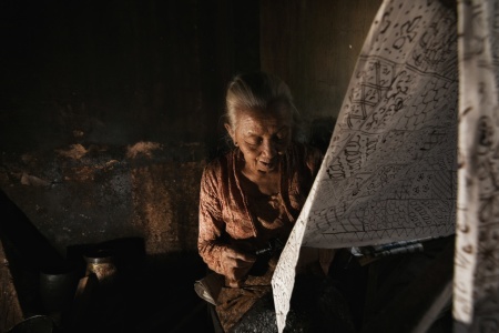 Pengrajin Batik Tulis khas Banyuwangi