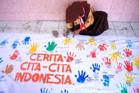 Cerita cita-cita anak Indonesia