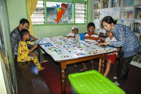 Semangan Majukan Literasi Anak Indonesia