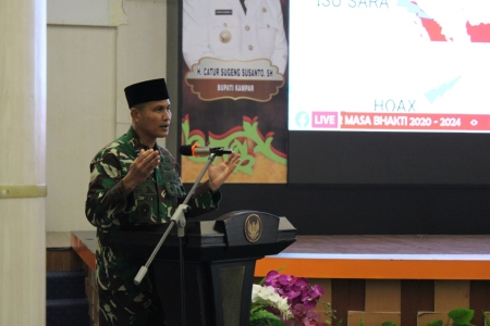 Danrem 031/Wirabima Bahas SINERGITAS TNI BERSAMA UMAT DALAM MENJAGA KEUTUHAN NKRI BERBINGKAI DAKWAH ...