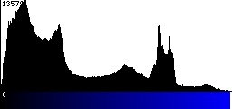 Blue Histogram