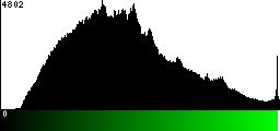 Green Histogram