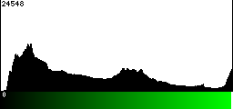 Green Histogram