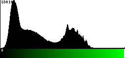 Green Histogram