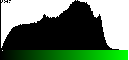 Green Histogram