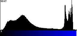 Blue Histogram