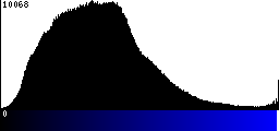 Blue Histogram