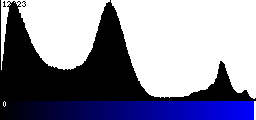 Blue Histogram