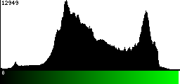 Green Histogram