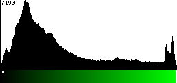 Green Histogram