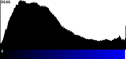 Blue Histogram