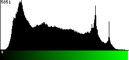 Green Histogram