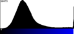 Blue Histogram