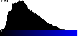 Blue Histogram