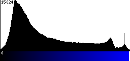 Blue Histogram