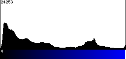 Blue Histogram