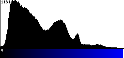 Blue Histogram