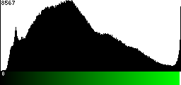 Green Histogram