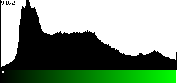 Green Histogram