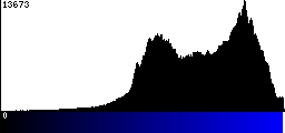 Blue Histogram