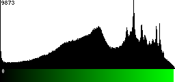 Green Histogram