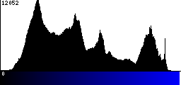 Blue Histogram