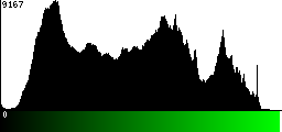 Green Histogram