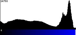 Blue Histogram