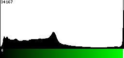 Green Histogram