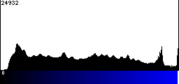 Blue Histogram