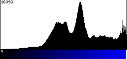 Blue Histogram