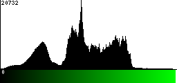 Green Histogram