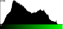 Green Histogram