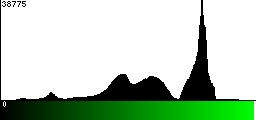 Green Histogram