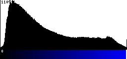 Blue Histogram