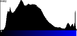 Blue Histogram